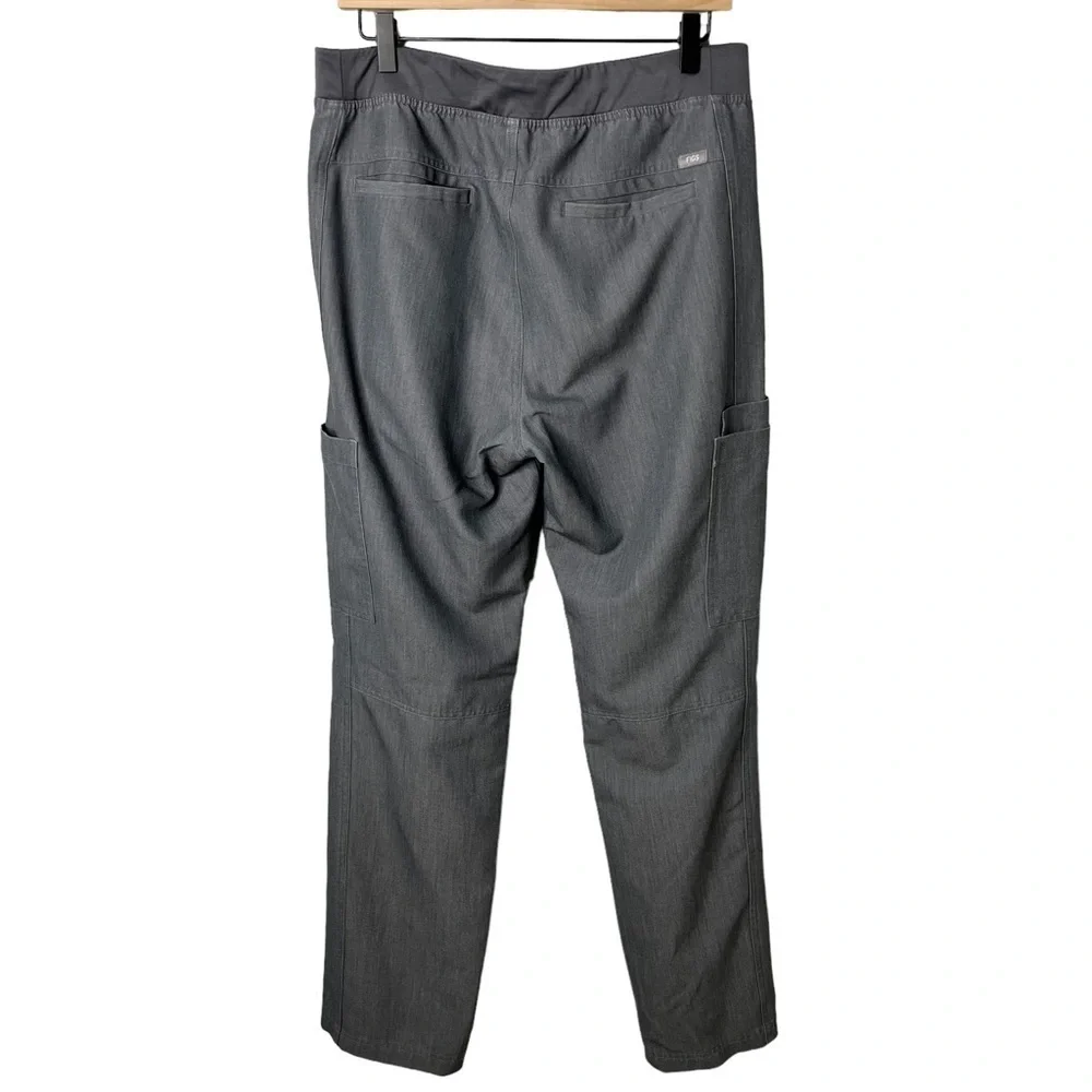 Figs Axim Cargo Scrub Pants Graphite Gray Size Medium Style T2001 Medical